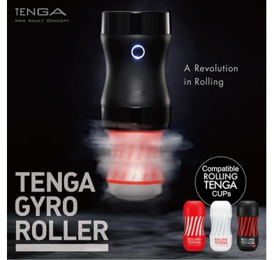 Tenga - Jednorazowy Masturbator Mocny Rolling Tenga Gyro Roller Cup Strong